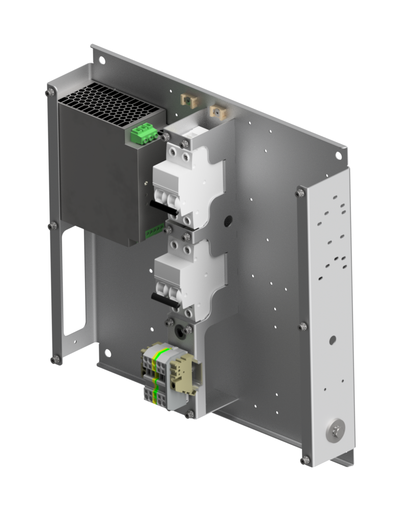 Full size NLC - Single AC power supply/DC backup
